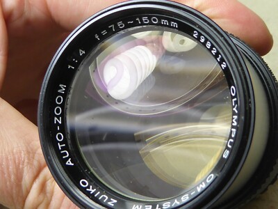 Olympus OM 75-150mm 1:4 Zuiko lens, fits OM camera mount OM1 OM2