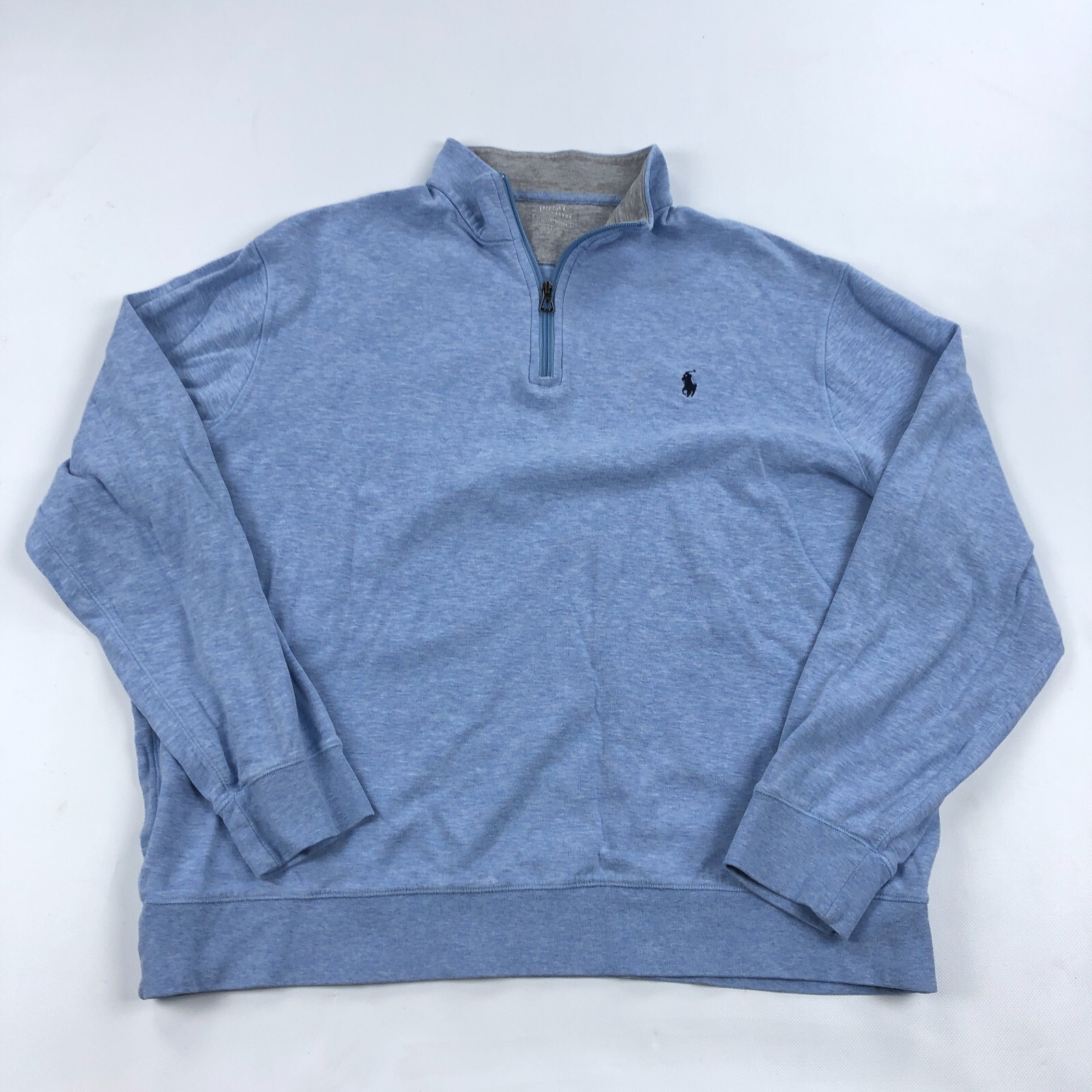 PONY Ralph Lauren Polo Performance Uomo XL Felpa 1 4 Zip