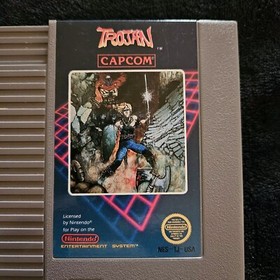 Trojan NES Nintendo cartuccia videogioco autentica 