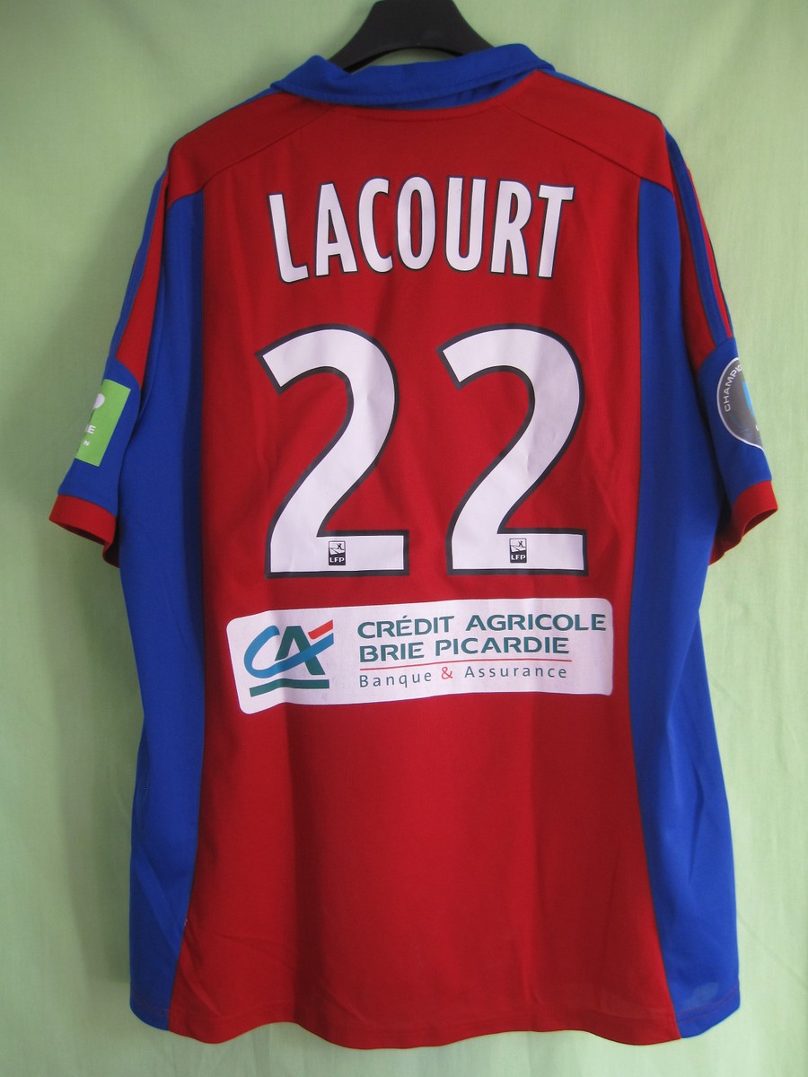 Maillot cycliste ASPTT AMIENS rouge vintage shirt années 70