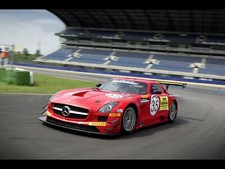 Cars super mercedes Desk Mat Stitched