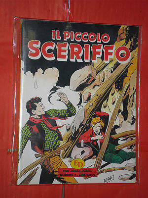 SMALL SHERIFF BONELLI FORMAT -NO. 7 -B -DART EDITORIAL COMICS 1990-YELLOW