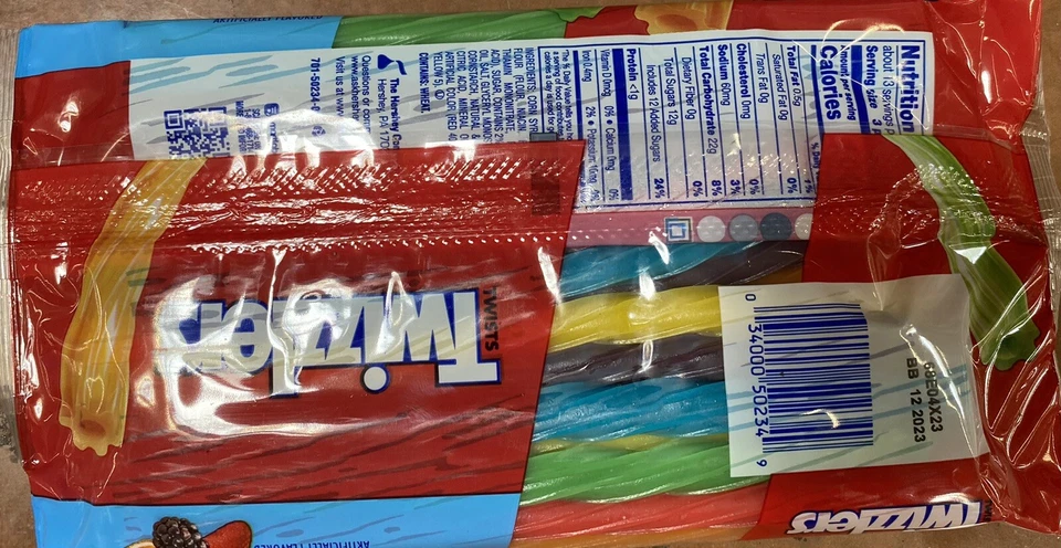 10x TWIZZLERS Twists RAINBOW Licorice Candy 12.4 oz Bag FREE SHIP - 10 PACK - Image 3 of 3