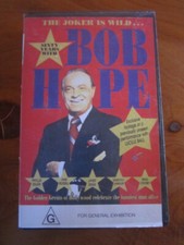 VHS VIDEO TAPE SIXTY YEARS WITH  BOB HOPE     *** GREAT ** MUST SEE ****