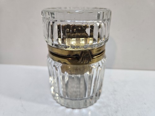 Working Vintage CRYSTAL Glass EGG SHAPED Lighter 7692/40 - Picture 2 of 10