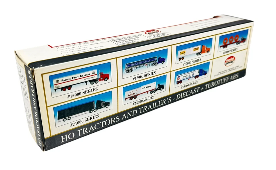 #18005 Model Power HO 1/87 New York Central Semi Truck Tractor w/STD Box Trailer - Image 3 of 3