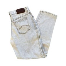 Bugle Boy Jeans Mens 32 x 32 Tapered Leg 90s Light Wash Denim Vintage