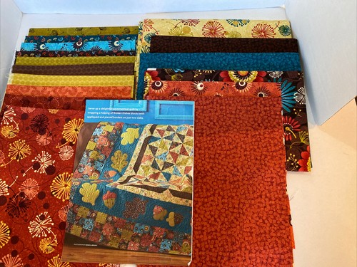Side Dish Quilt Pattern Pieced/Applique Quilting Kit 55" x 72" - Picture 2 of 10