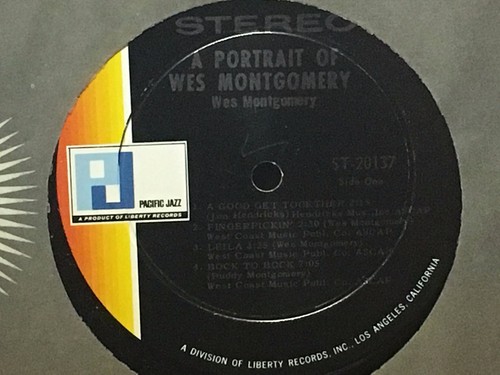 WES MONTGOMERY - Portrait of Wes w/The Montgomery Bros ~ PJ 20137 {nm dg} - RARE - Picture 5 of 8