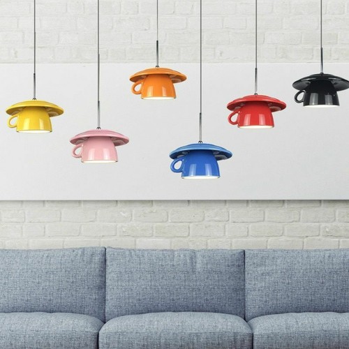 Tea Cup Pendant Lights Creative Modern 