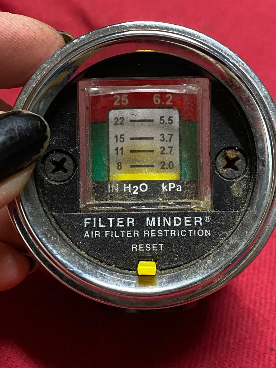 Engineered Products Filter Minder Air Filter Restriction