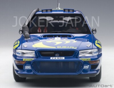 ミニカー AUTOart New Age Impreza WRC 1/18 AUTOart 1:18 Subaru Impreza WRC 22B 1997 Safari Rally Winner