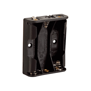 LR6 Contacts à Pression Noir ou Blan Boitier Coupleur pour 4 PIles 1,5 Volt R6