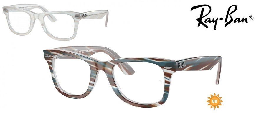 RAY BAN   RB 4340V   8382   50 mm  occhiale da VISTA   " cornice fotocromatica "
