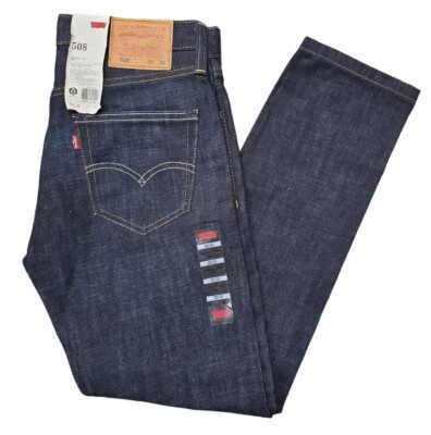 Levi's Men's 508 Regular Tapered Jean Dry Smithson 36W x 34L