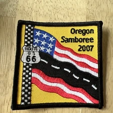 Vintage 2007 BSA Oregon Samboree Rt 66 Patch