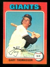 1975 TOPPS MINI #529 GARY THOMASSON EXMT