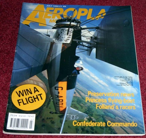 Aeroplane Monthly Selection 1980 1981 1982 1983 1984 1985 1986 1987 1988 1989 - Picture 116 of 121