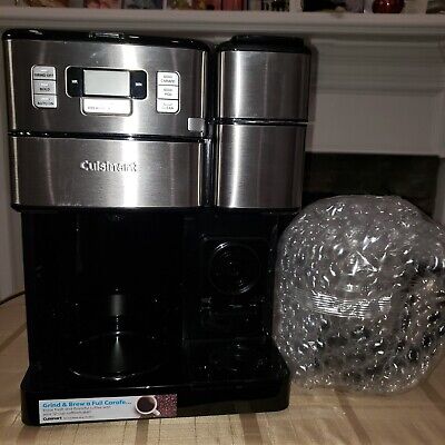 Cuisinart dual 12 Cup and single use Coffee Maker with grinder