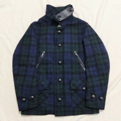 【極希少✨】visvim ピーコート ハリスツイード GORE￼-TEX 黒 S 極希少✨】visvim ピーコート ハリスツイード GORE￼-TEX 黒 S