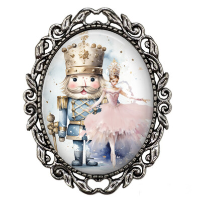 Nutcracker Ballet Performance Sugar Plum Fairy Keepsake Gift Sweater Brooch Pin