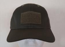 Kid's Youth Patch Military Ball Cap Adjustable Hook/Loop Hat OD Green--NWT