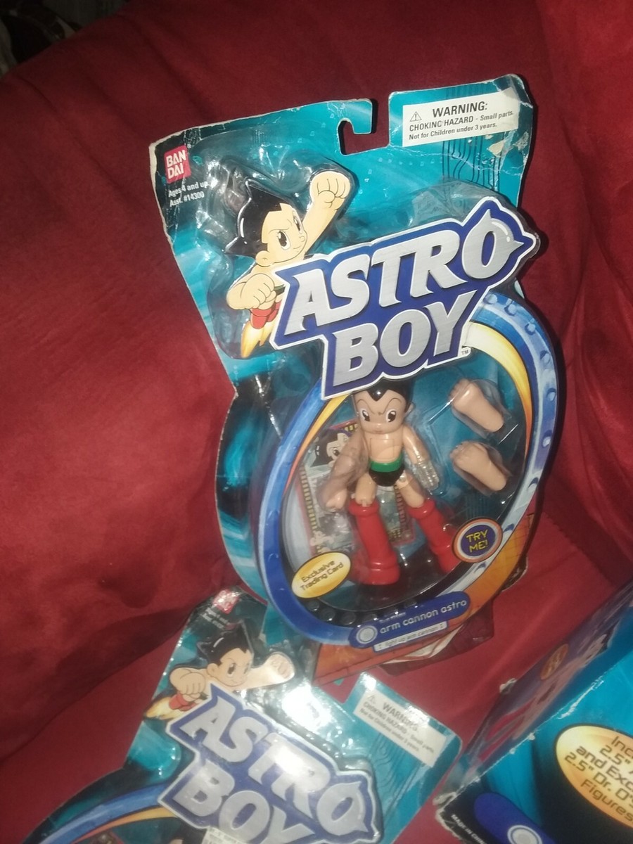Ban Dai Astro Boy Astro Lab Playset 4 Action figures Rare | eBay