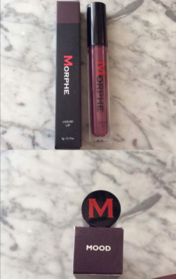 Morphe Liquid Lip LIPGLOSS ''MOOD'' Lipstick 53-HU226 New & Free Ship