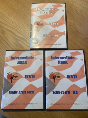 Depalma s Karate Team USA Beginning/Intermediate Rank (5 DVDs 2006) 2 DISC ONLY
