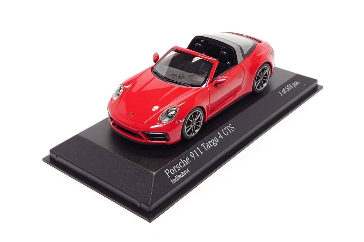 Minichamps 1:43 Porsche 911 Targa 4 GTS (992) in Guards Red | eBay