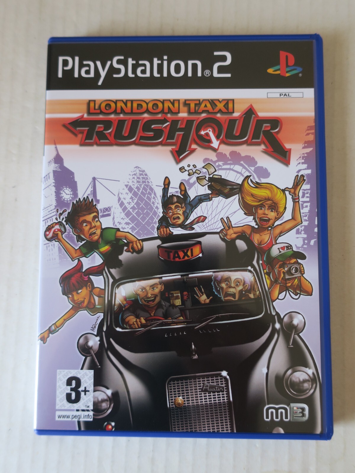 LONDON TAXI RUSHOUR   ----- pour PLAYSTATION 2 -  PS2  - JEU FRANCAIS
