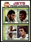 1979 Topps Kevin Long/Wesley Walker/Bobby Jackson/Burgess Owens/Joe Klecko New
