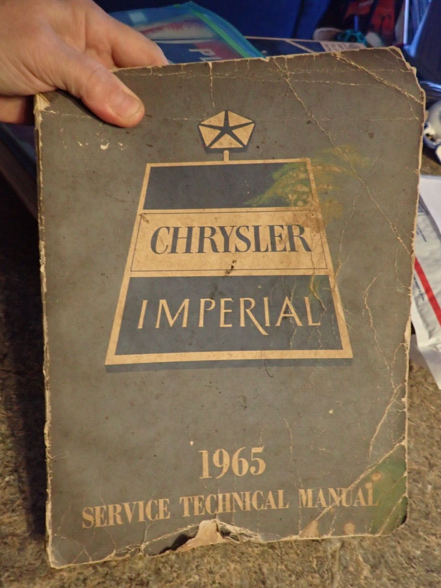 1965 Chrysler Styling and Engineering Feature Manual New Yorker Newport
