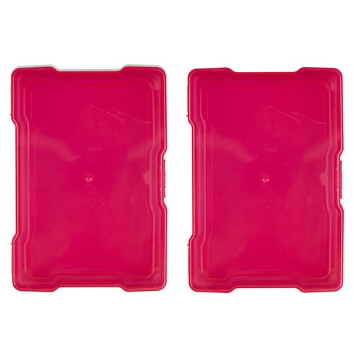 4.5in x 6.5in Plastic Rectangular Craft Box | Pencil Box Storage Photo Organizer - Picture 9 of 33