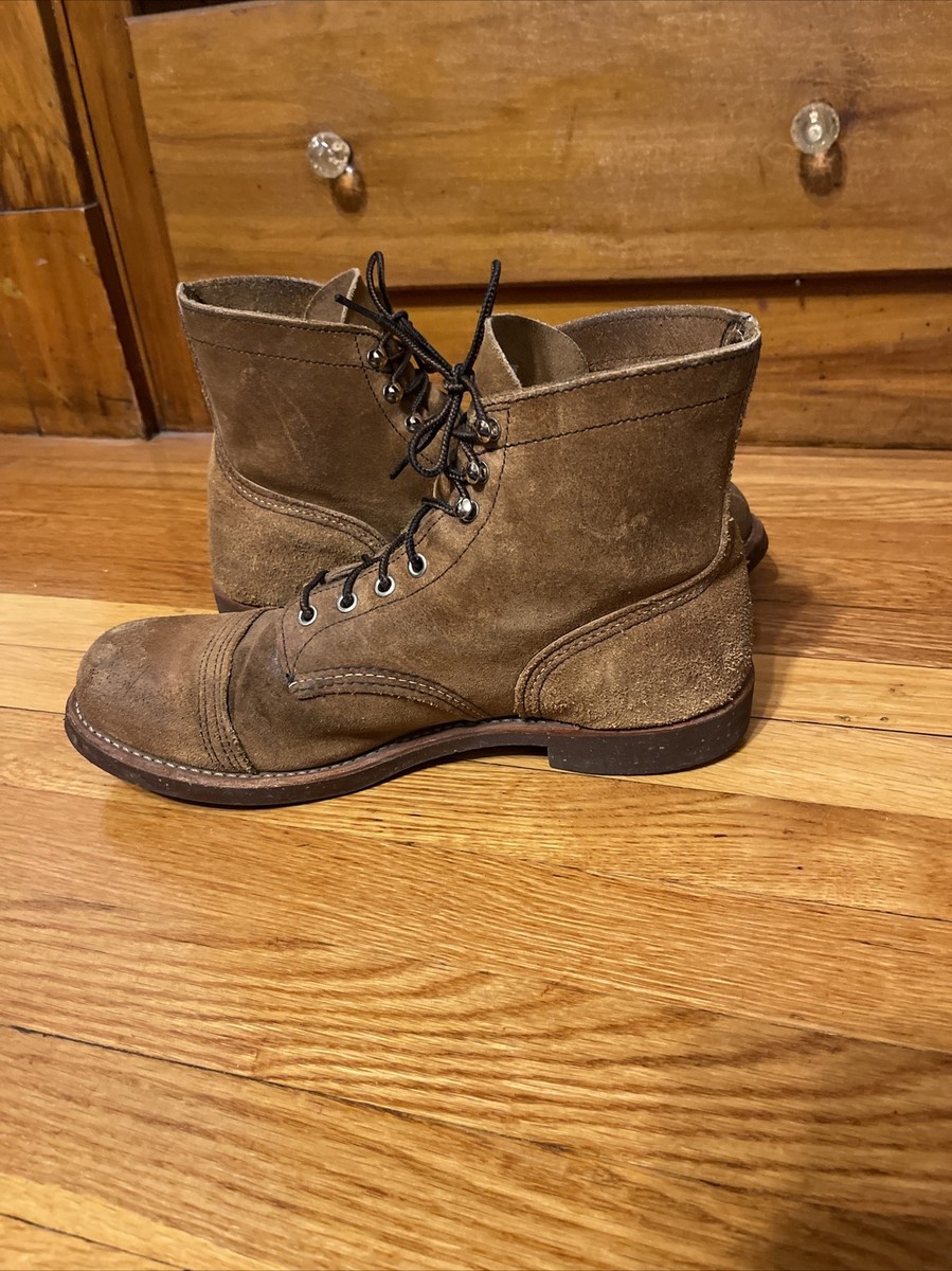 Red Wing Iron Ranger 8113 Hawthorne Muleskinner roughout