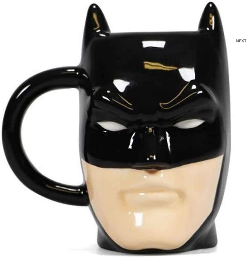 BATMAN 3D MINI ESPRESSO COFFEE MUG CUP NEW IN GIFT BOX DC COMICS NEW & BOXED