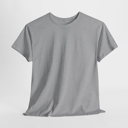 Heavy Cotton Tee Plain Color 100% Cotton - Picture 29 of 56