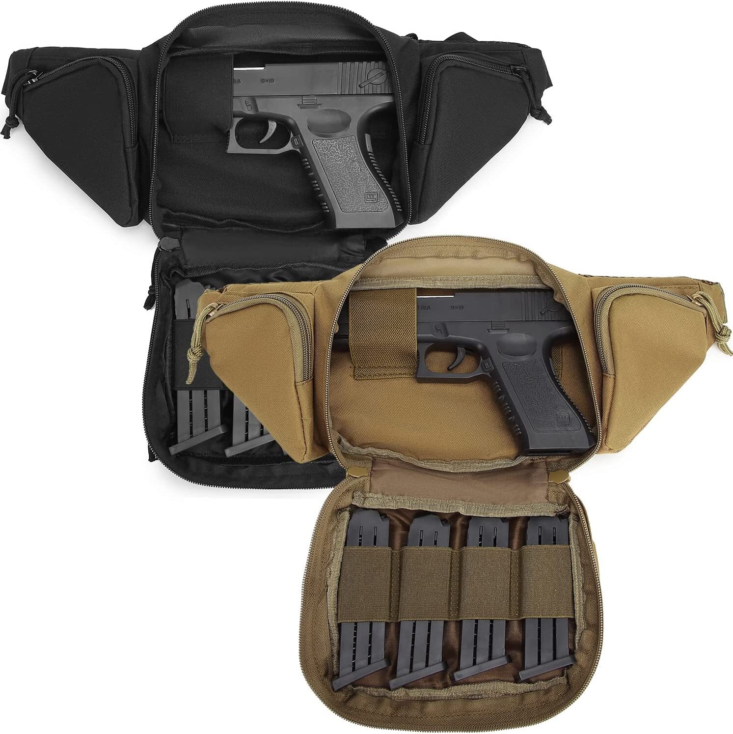 Tactical Fanny Pack Concealed Carry Military Waist Bag Gun Holster Handgun Pouch eBay
