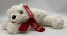 Petsmart Luv A Pet MIRACLE Polar Bear Collectible Plush 15" Stuffed Squeak Toy