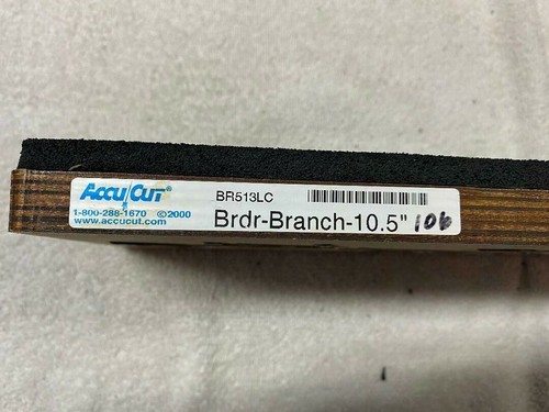 AccuCut Die Cut -Border Branch - 10 1/2" - BR513LC - Picture 3 of 3
