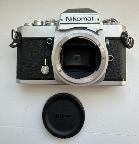 Nikon Nikomat EL SLR 35mm Film Aparat Korpus Tylko aparat, przetestowany! - Zdjęcie 1 z 12