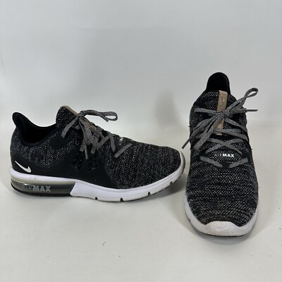 nike air max sequent women's black