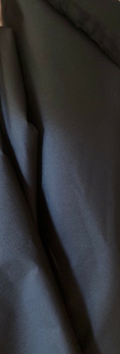 FORTRESS 2000 BLACK PROOFED COTTON MATERIAL 150CM WIDE - Picture 2 of 3