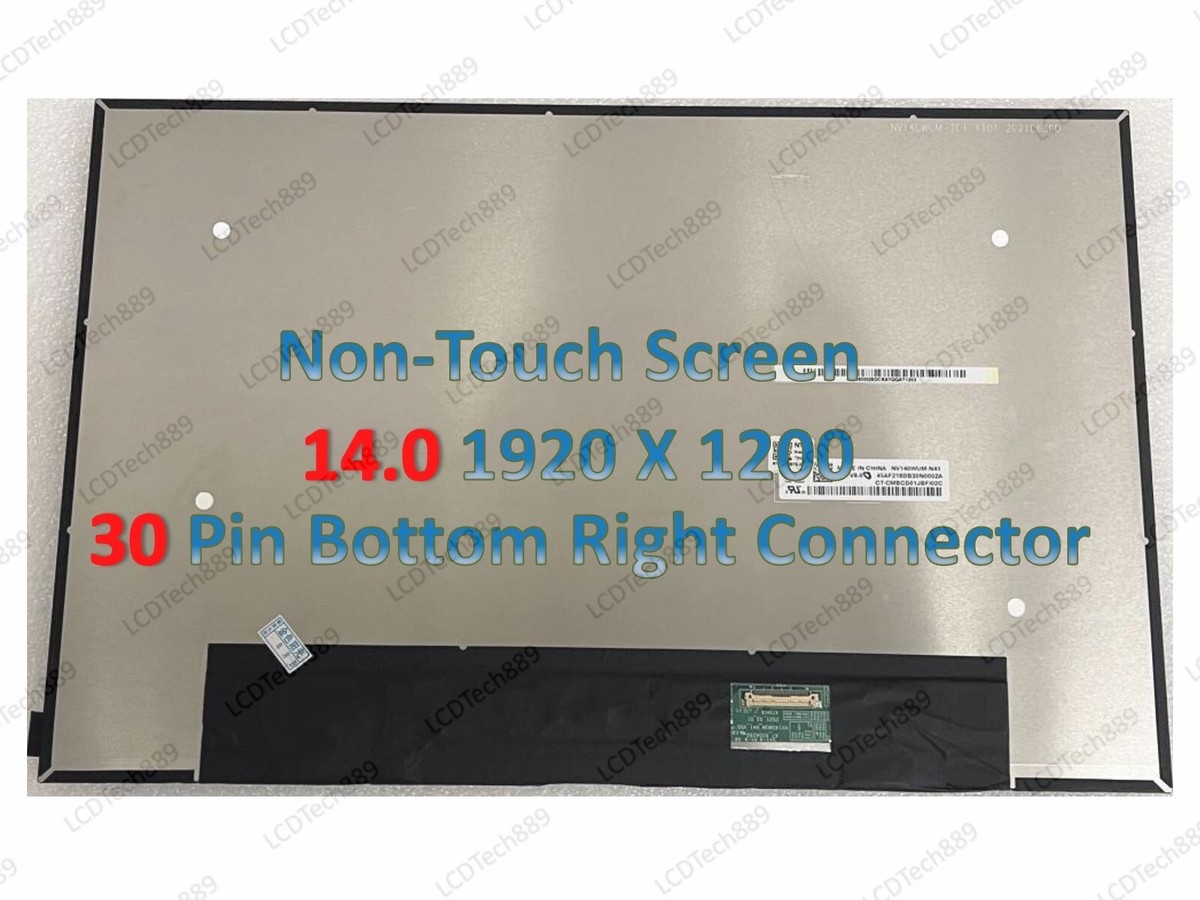 NT140WHM-N41 LED LCD Screen For DP/N - Foto 3