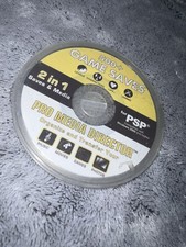 SONY PSP PRO MEDIA DIRECTOR 500 GAME SAVES DISC 2 in 1 Saves