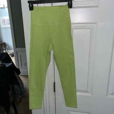 Girlfriend Collective Compressive High Rise Legging in Key Lime Size XS NWOT