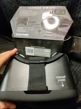 Dream Vision VR Virtual Reality 360 Headset Earbuds iOS Black 3