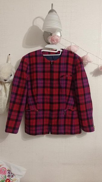 Women Betty Barclay Blazer Multicolor Wool 40 / L