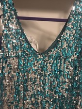 Juniors Sequins Dress For Dance Formal- Prom Or Nighttime
