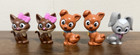 Barbie Pet Animals Lot Puppy Kitty with beds — photo 6